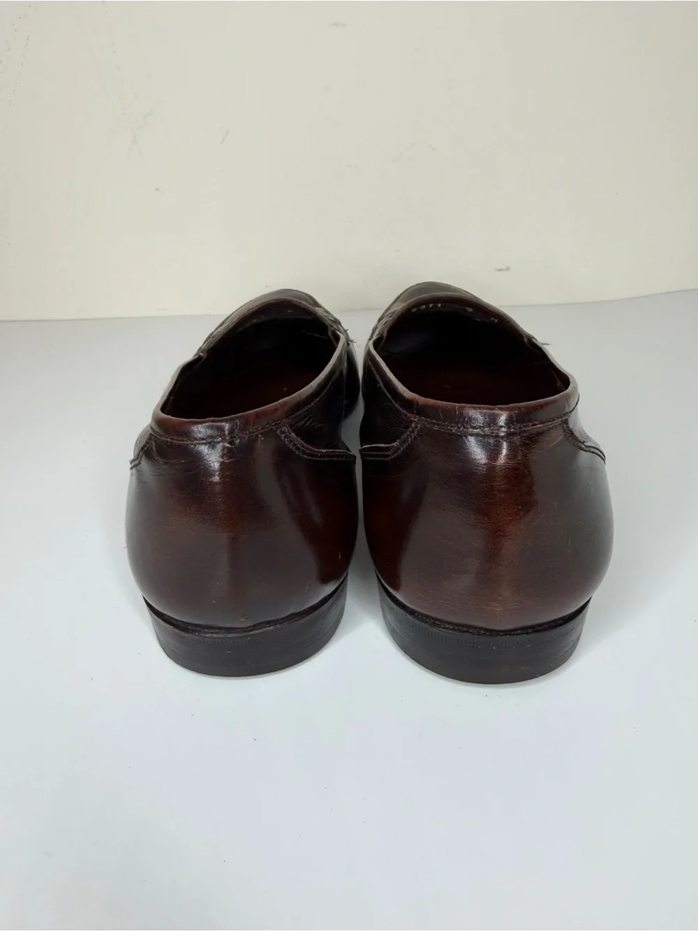 Bally Penny Loafers Dress Shoes Men’s Size 9M Brown Leather Made In Italy